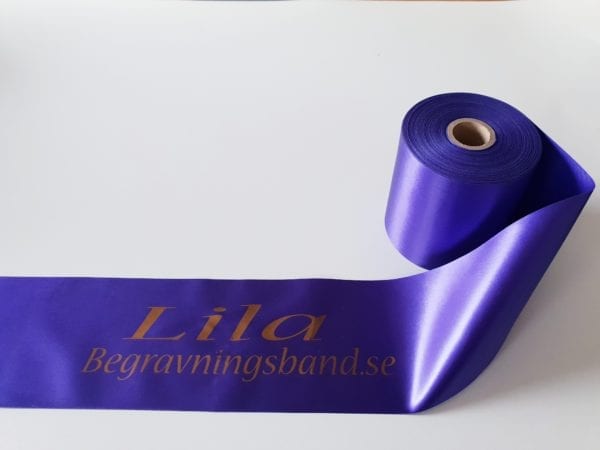 Lila Begravningsband